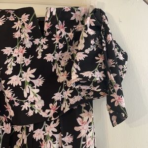 Floral SHMAXI (romper/ maxi) new with tags